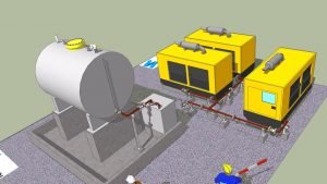 Tangki Solar Genset
